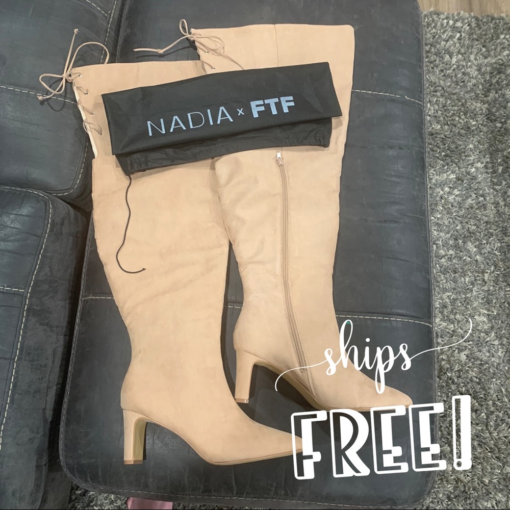 Thigh High Boots - Nadia X FTF Sz10W
